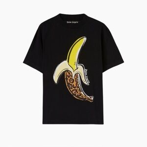 Palm Angels Banana T-Shirt Size L Made In Italy